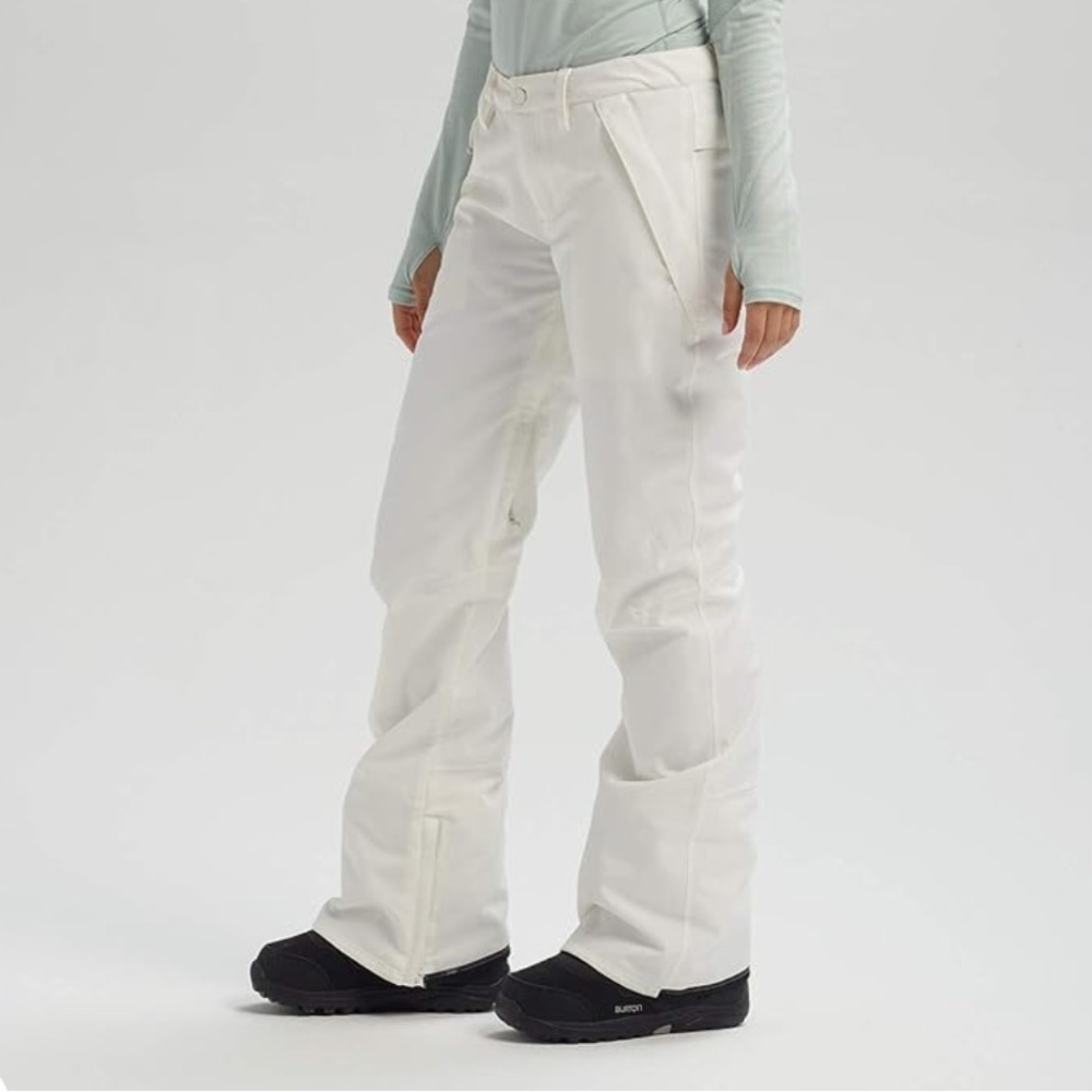 NWT Women's Burton Society Snow Pants (White, Small)